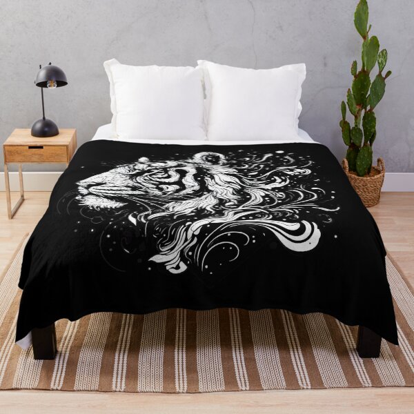 Item preview, Monochromatic Tiger Outline  designed and sold by TomFrontierArt.