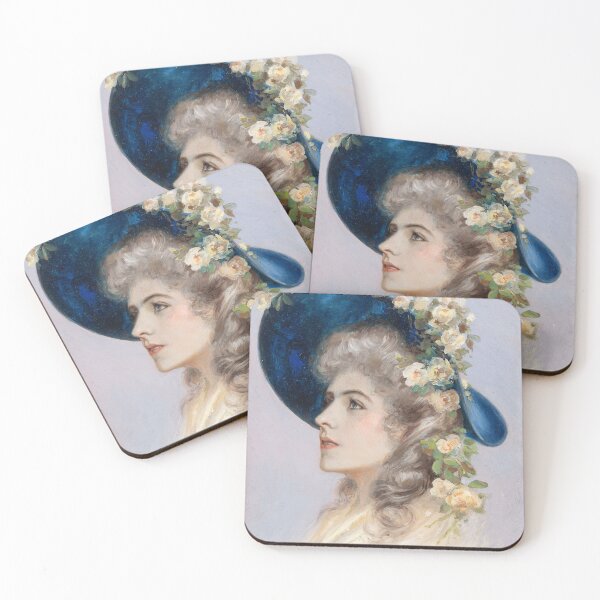 Item preview, Madame Helleu with the Blue Hat (20th century) - Paul César Helleu designed and sold by SALON DES ARTS.