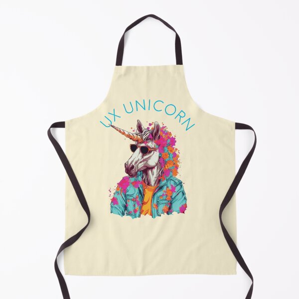 Item preview, Copy of  Ux Unicorn Designer version 3- Ux Ui Design Theme-cream background designed and sold by CosmicNook1.