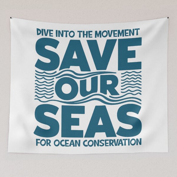 Item preview, Save Our Seas: Join the Movement designed and sold by StellarValor.