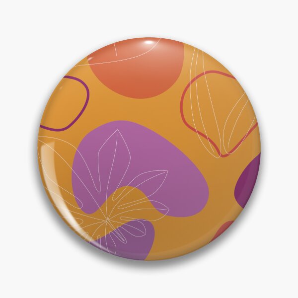 Item preview, Estampado de forma abstracta y contorno de hoja - Amarillo designed and sold by AurelianViolet.