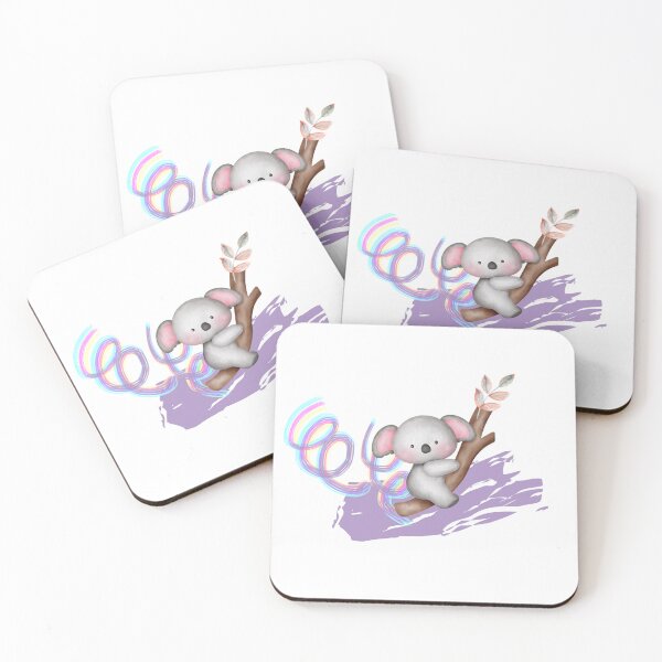 Aperçu de l'œuvre Koala Bear - Violet créée et vendue par tomorrowsart.