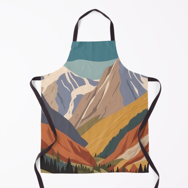 Item preview, Travel poster of Alps mountains  designed and sold by VintageFlow.
