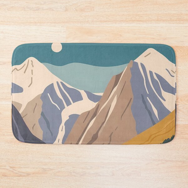 Item preview, Travel poster of Alps mountains  designed and sold by VintageFlow.
