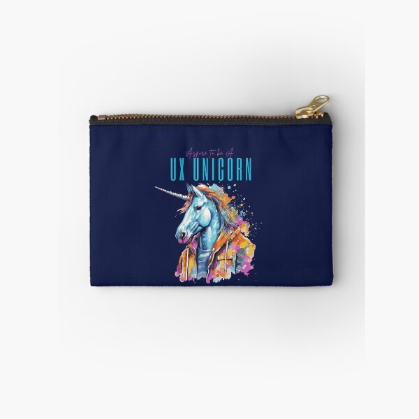 Aperçu de l'œuvre Ux Unicorn Designer version 3- Ux Ui Design Theme-fond crème créée et vendue par CosmicNook1.