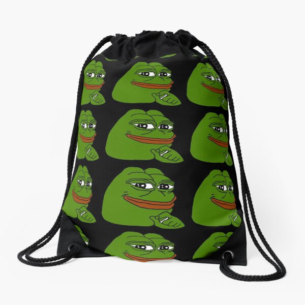 Pepe Frosch Memetik Turnbeutel