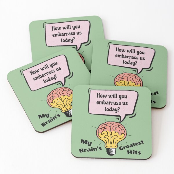 Item preview, Funny Brain Puns - Relatable Sarcasm Humor Gift designed and sold by InkyGenies.
