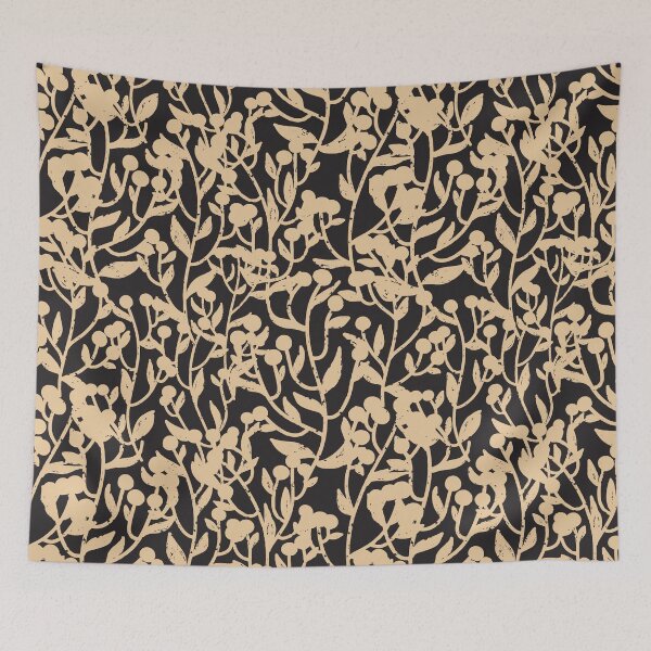 Item preview, Botanical Pattern Flowering Branches designed and sold by NayaChu.