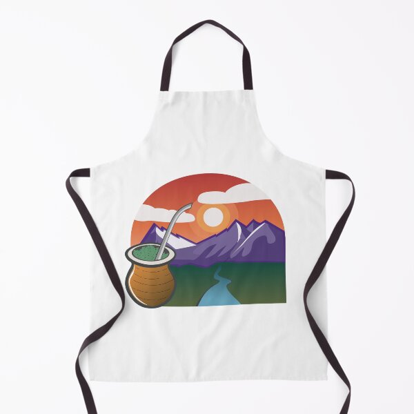 Item preview, Yerba mate Mountains Landscape designed and sold by Domiska.