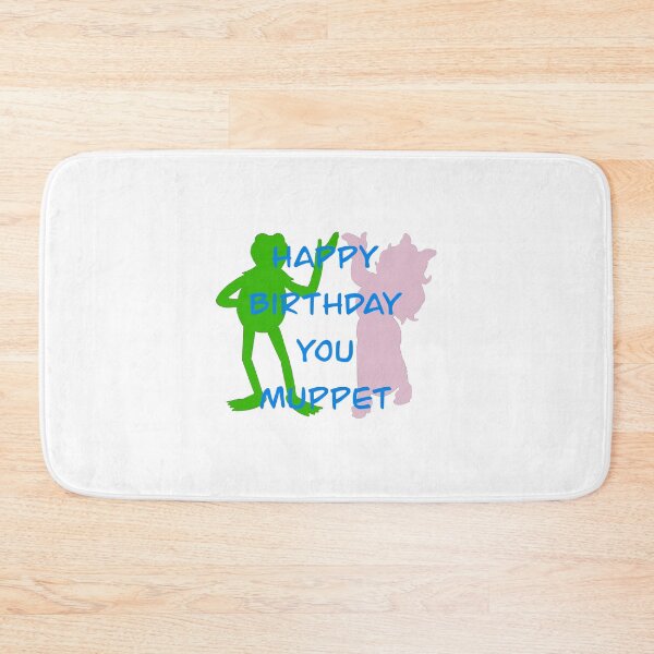 Item preview, Happy Birthday You Muppet - Kermit and Miss Piggy designed and sold by Animals-by-JB.