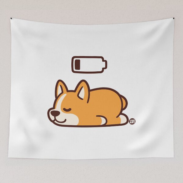 Item preview, Low Battery Dog designed and sold by TODD GOLDMAN.