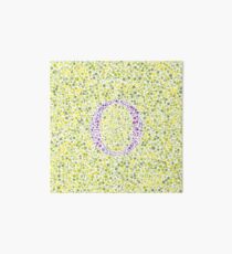 “O” Eye Test Letter Art Board
