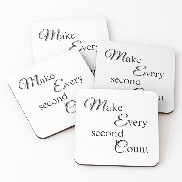 Item preview, Make every second count  designed and sold by Tenzeelaat.