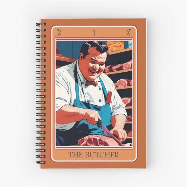 Item preview, Fun tarot card (#01): The Butcher [Create a set!] designed and sold by SolidEarthArt.