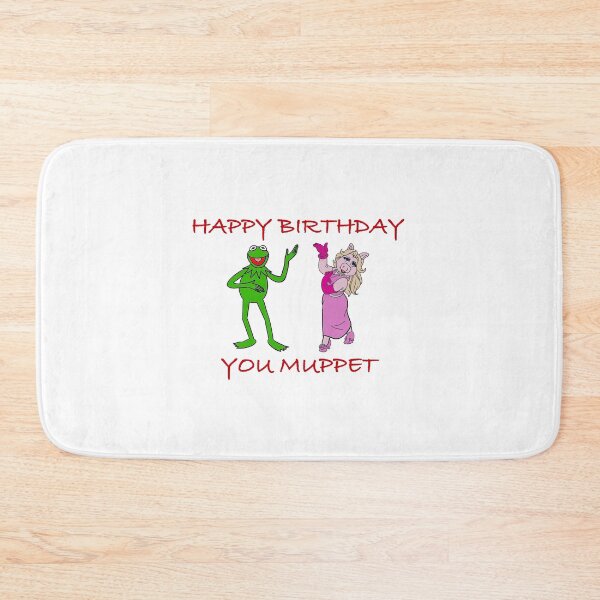 Item preview, Happy Birthday You Muppet - Kermit and Miss Piggy designed and sold by Animals-by-JB.