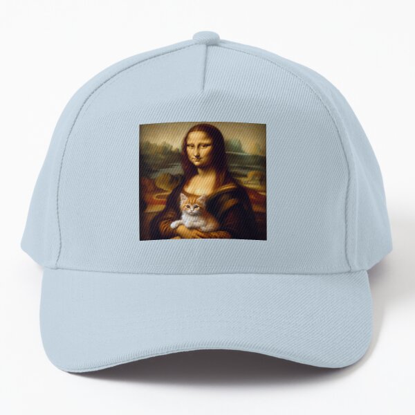 Artikel-Vorschau von Mona Lisa und orangefarbenes Kätzchen, designt und verkauft von WindInMay.