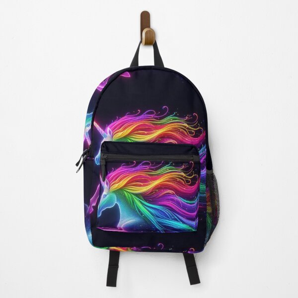 Item preview, Rainbow Glowing neon unicorn Stars designed and sold by Dominika Farkašová.