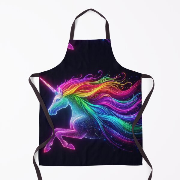 Item preview,  Rainbow Glowing neon unicorn Stars  designed and sold by Dominika Farkašová.