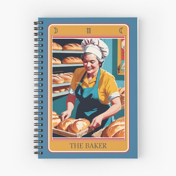 Item preview, Fun tarot card (#02): The Baker [Create a set!] designed and sold by SolidEarthArt.