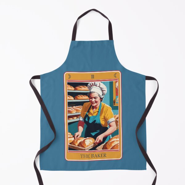 Artikelvorschau, Lustige Tarotkarte (#02): Der Bäcker [Erstellen Sie ein Set!] entworfen und verkauft von SolidEarthArt.