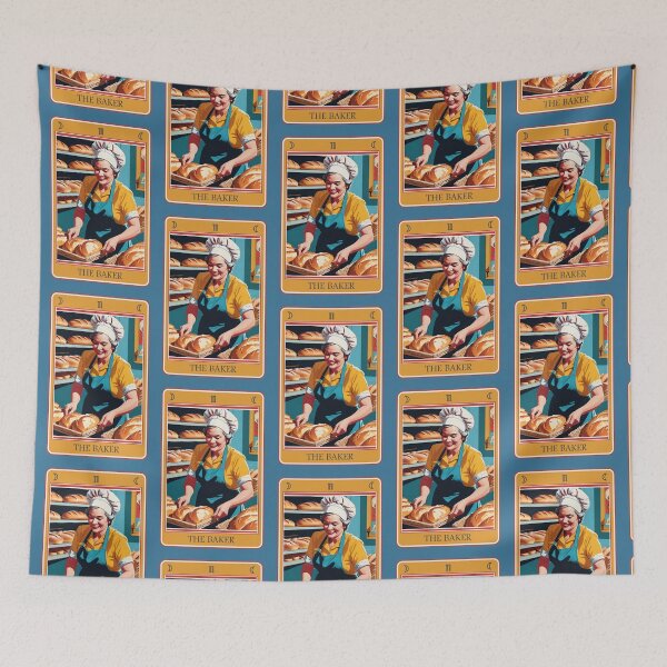 Item preview, Fun tarot card (#02): The Baker [Create a set!] designed and sold by SolidEarthArt.