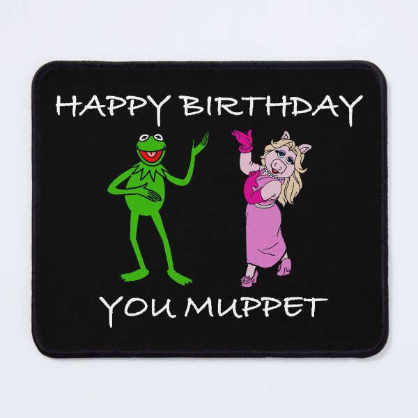 Item preview, Happy Birthday You Muppet - Kermit and Miss Piggy designed and sold by Animals-by-JB.