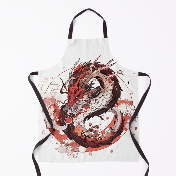 Item preview, Tattoo Style Dragon designed and sold by Lucy Goosy Art.