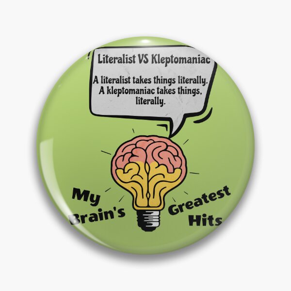 Item preview, Funny Brain Puns - Relatable Sarcasm Humor Gift designed and sold by InkyGenies.