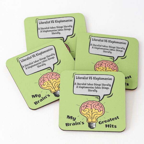 Item preview, Funny Brain Puns - Relatable Sarcasm Humor Gift designed and sold by InkyGenies.
