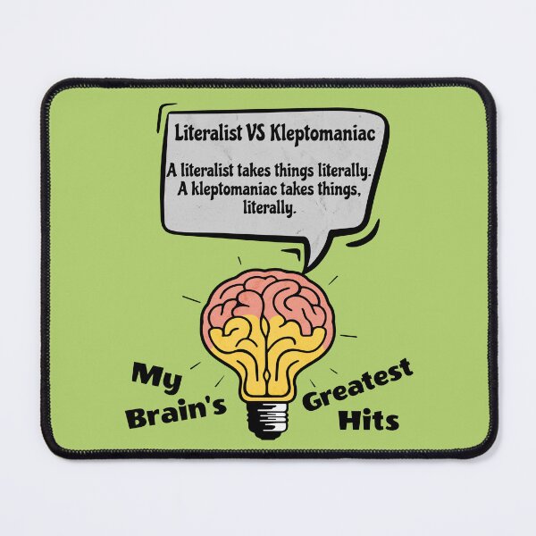 Item preview, Funny Brain Puns - Relatable Sarcasm Humor Gift designed and sold by InkyGenies.