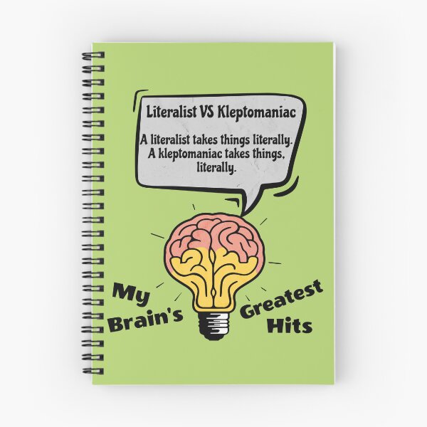 Item preview, Funny Brain Puns - Relatable Sarcasm Humor Gift designed and sold by InkyGenies.