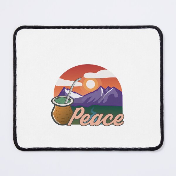 Item preview, Yerba mate Mountains Landscape designed and sold by Domiska.