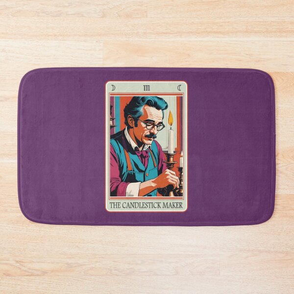 Item preview, Fun tarot card (#03): The Candlestick Maker [Create a set!] designed and sold by SolidEarthArt.