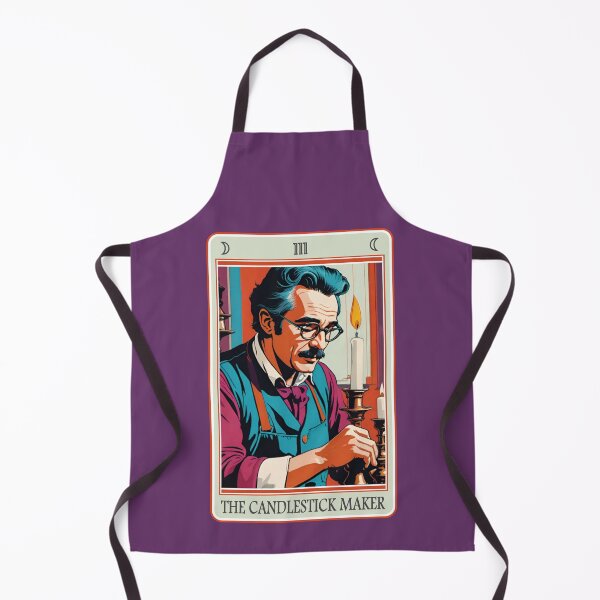 Item preview, Fun tarot card (#03): The Candlestick Maker [Create a set!] designed and sold by SolidEarthArt.
