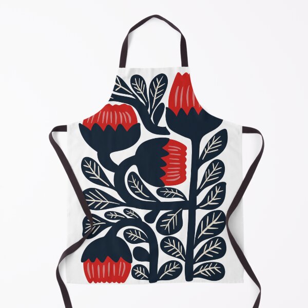 Item preview, Mid Century Style Florals designed and sold by DaniWDesigns.