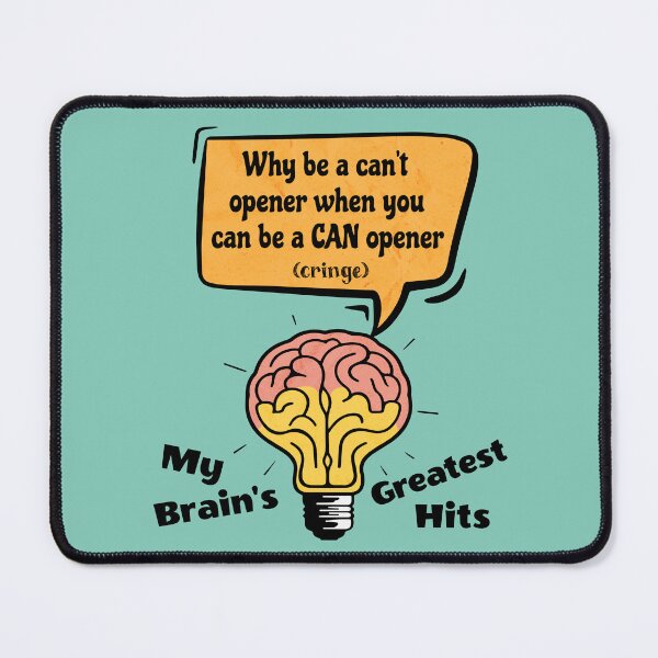 Item preview, Funny Brain Puns - Relatable Sarcasm Humor Gift designed and sold by InkyGenies.