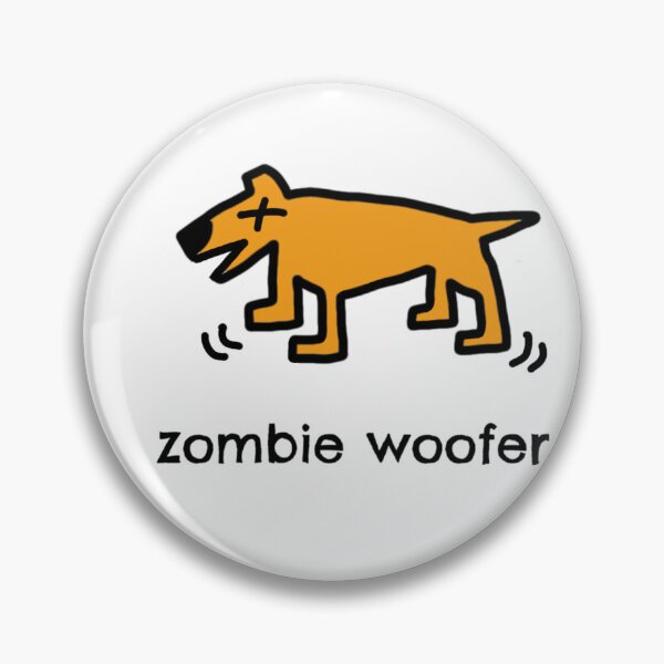 Item preview, Zombie woofer orange 2 designed and sold by dogtired.