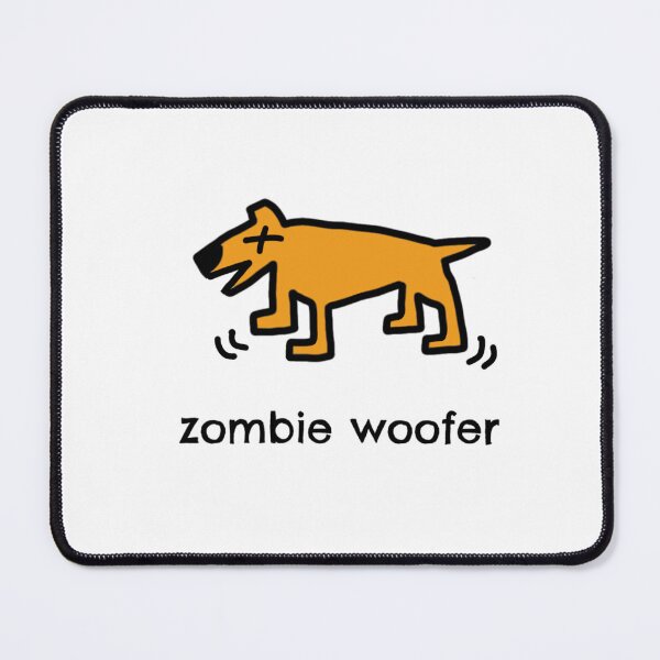 Item preview, Zombie woofer orange 2 designed and sold by dogtired.