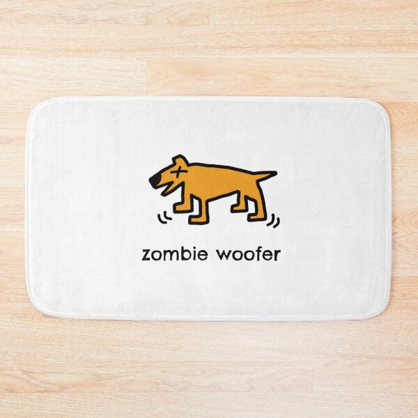 Item preview, Zombie woofer orange 2 designed and sold by dogtired.