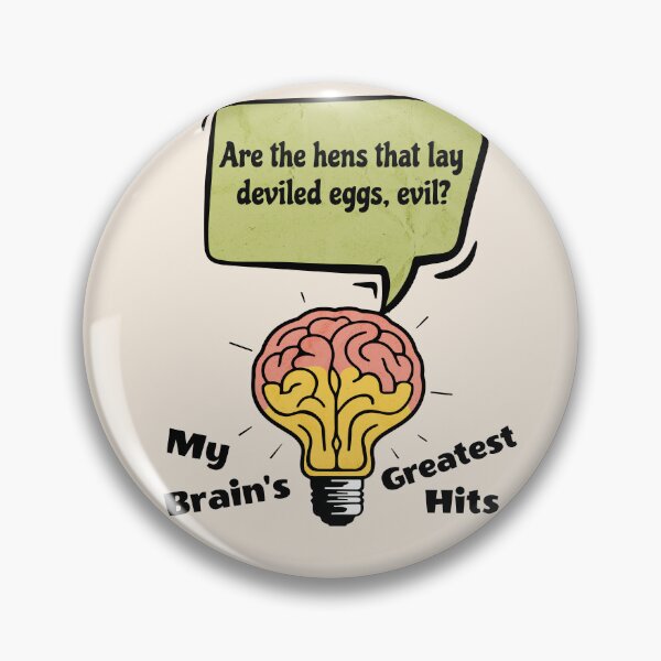 Item preview, Funny Brain Puns - Relatable Sarcasm Humor Gift designed and sold by InkyGenies.