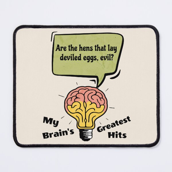 Item preview, Funny Brain Puns - Relatable Sarcasm Humor Gift designed and sold by InkyGenies.