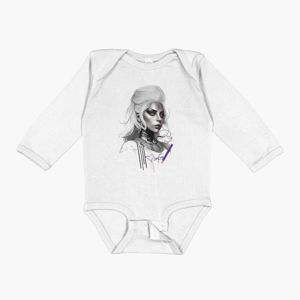 Gaga in Sketch Baby One-Piece