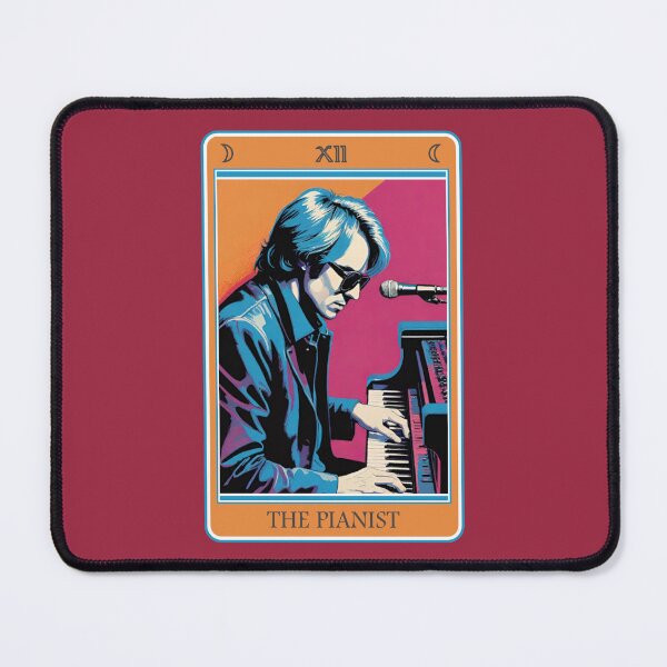 Item preview, Fun tarot card (#12): The Pianist [Create a set!] designed and sold by SolidEarthArt.