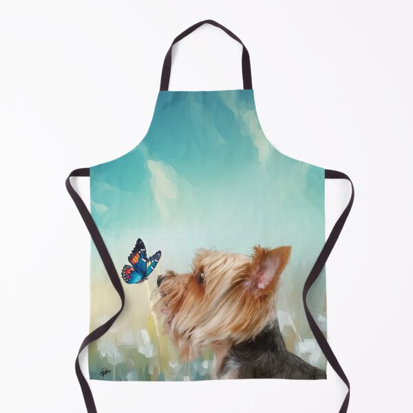 Item preview, Butterfly and Yorkshire Terrier 'So Beautiful' designed and sold by ArtandBeauty-UK.