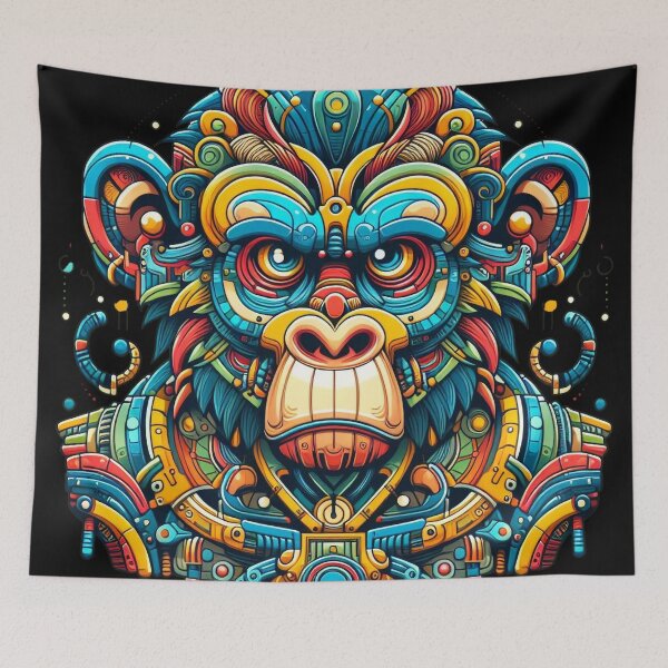 Item preview, Futuristic Ape: Digital Art NFT designed and sold by StellarValor.