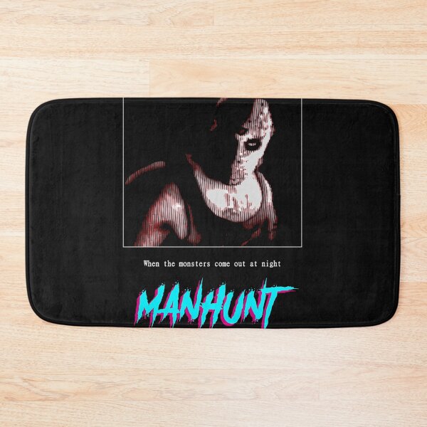 Item preview, Manhunt Vhs Movie Cover designed and sold by JALAIAHWOUDS.