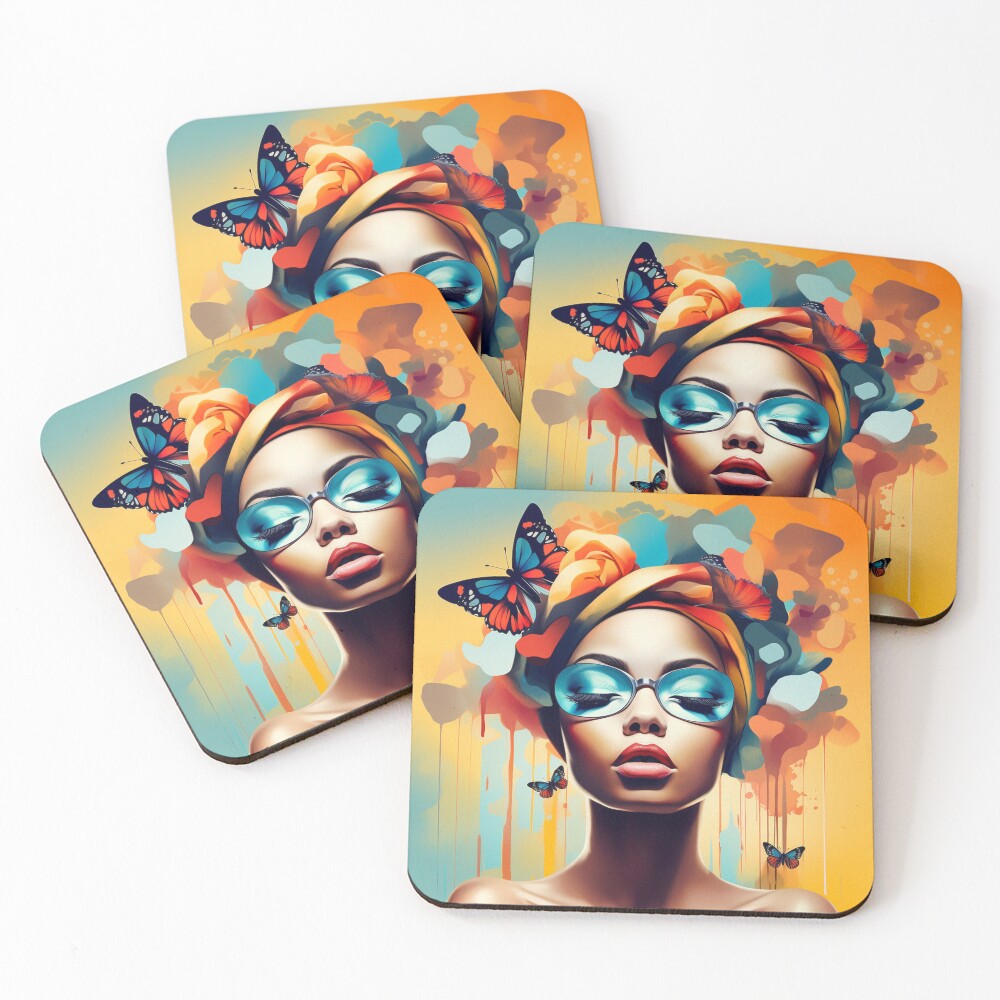 Item preview, Coasters (Set of 4) designed and sold by FairX.
