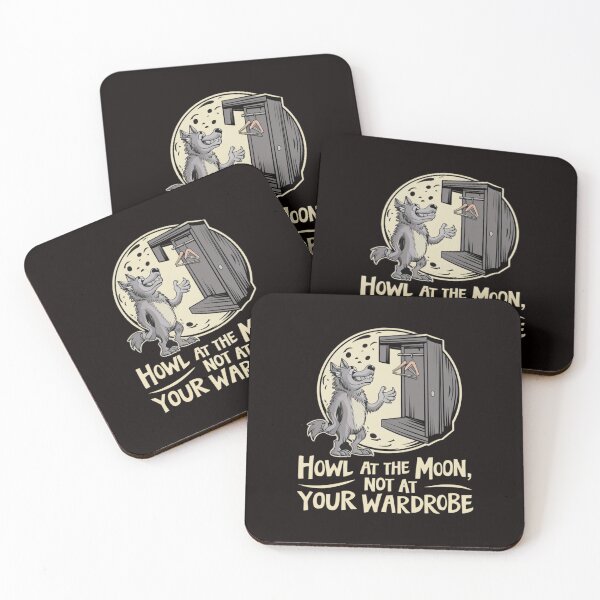 Item preview, Howl at the Moon, Not at Your Wardrobe designed and sold by HOMEDESIGNPRINT.