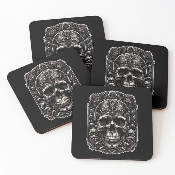 Item preview, Goth Skull Fashion designed and sold by Blink Art Studio.