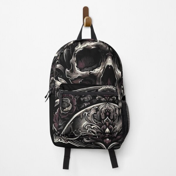 Item preview, Goth Skull Fashion designed and sold by Blink Art Studio.